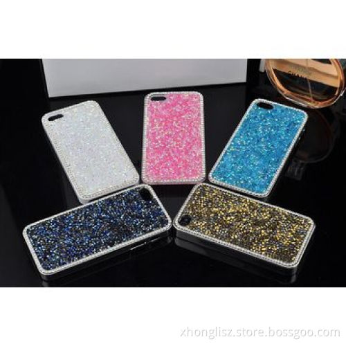 Diamond shinning design crystal phone cases for iphone series